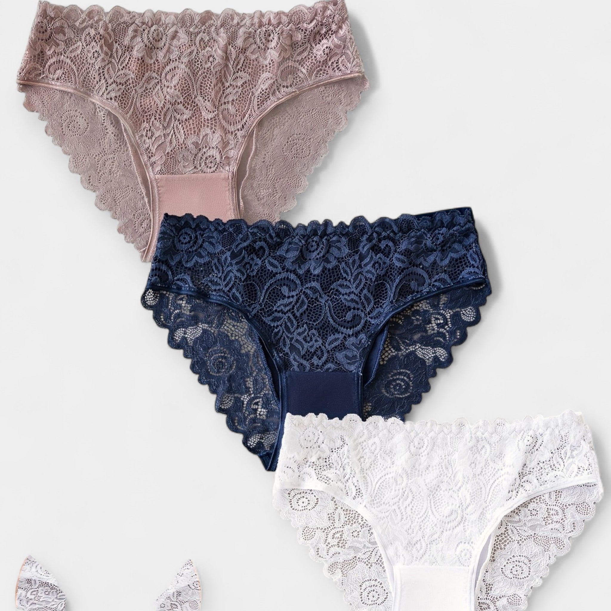 Pack de 3 Slips en Dentelle