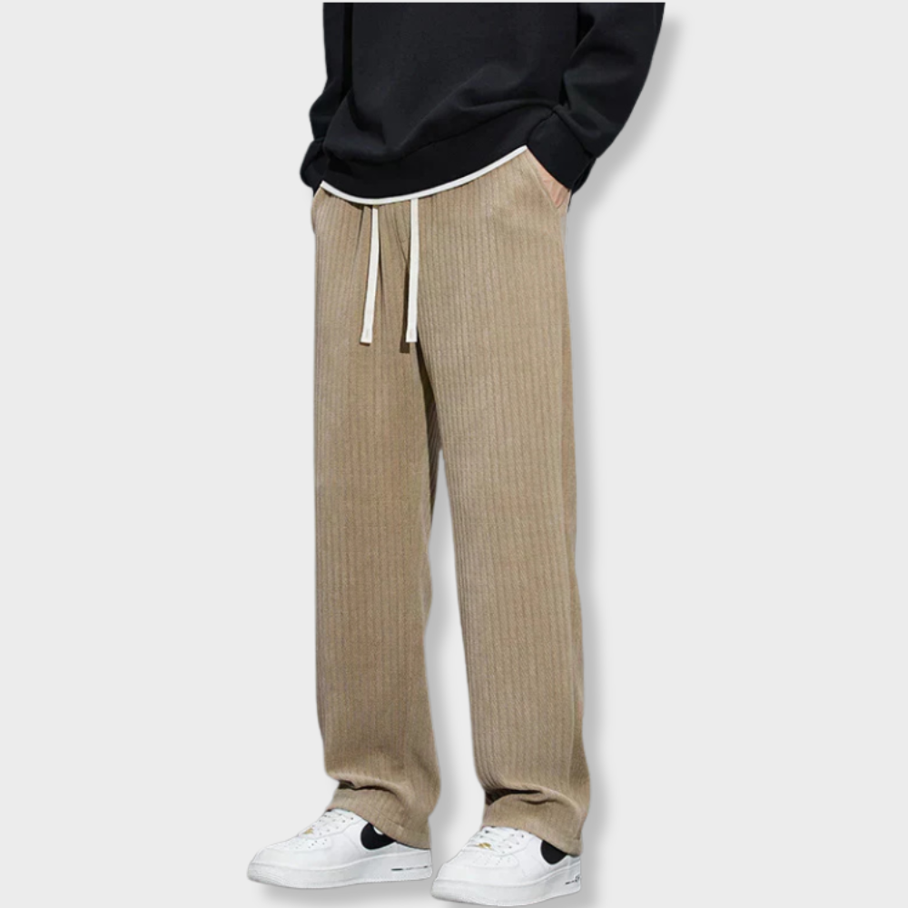 Pantalon en Velours Romain