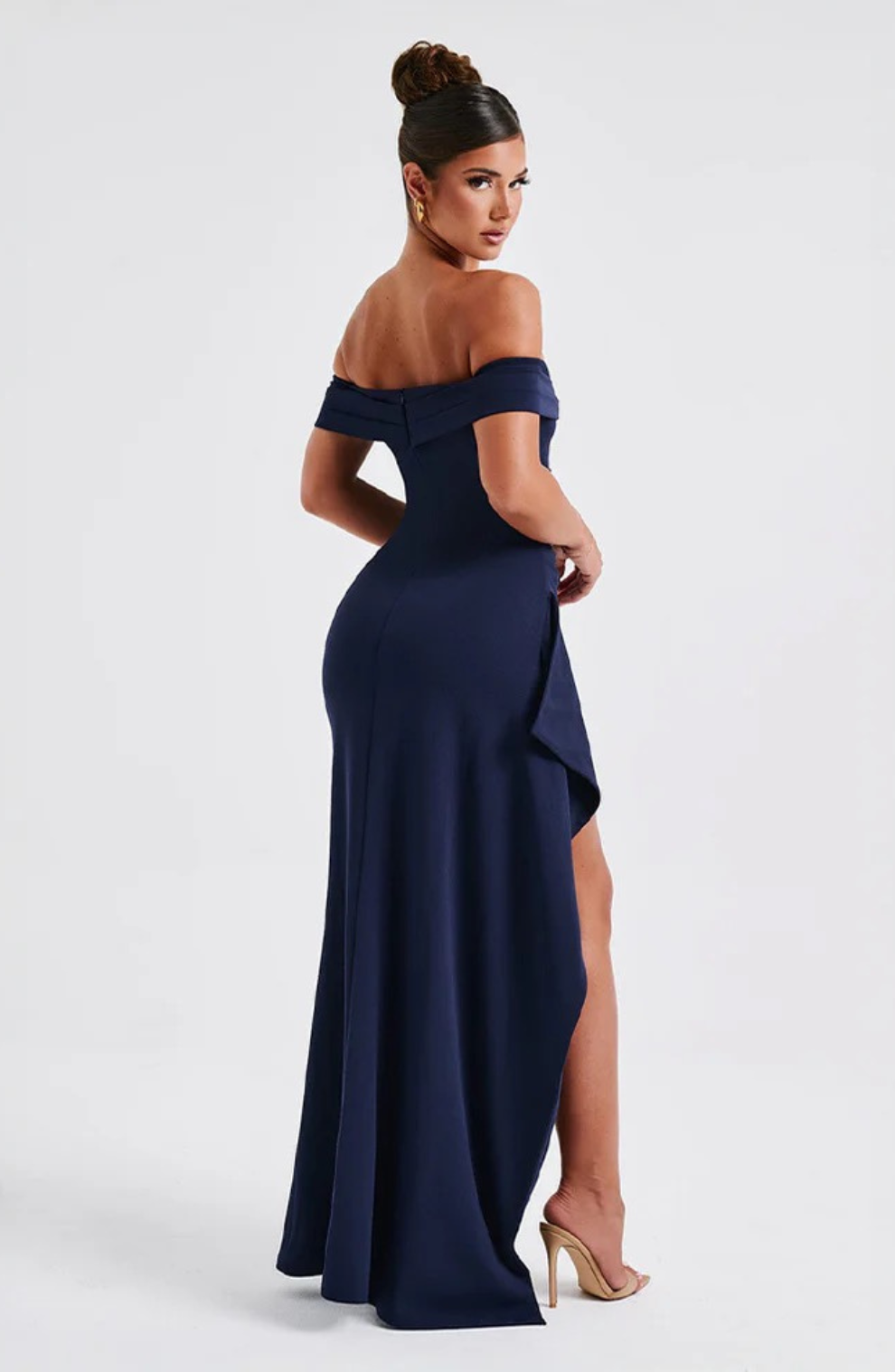 Robe Maxi Découpée