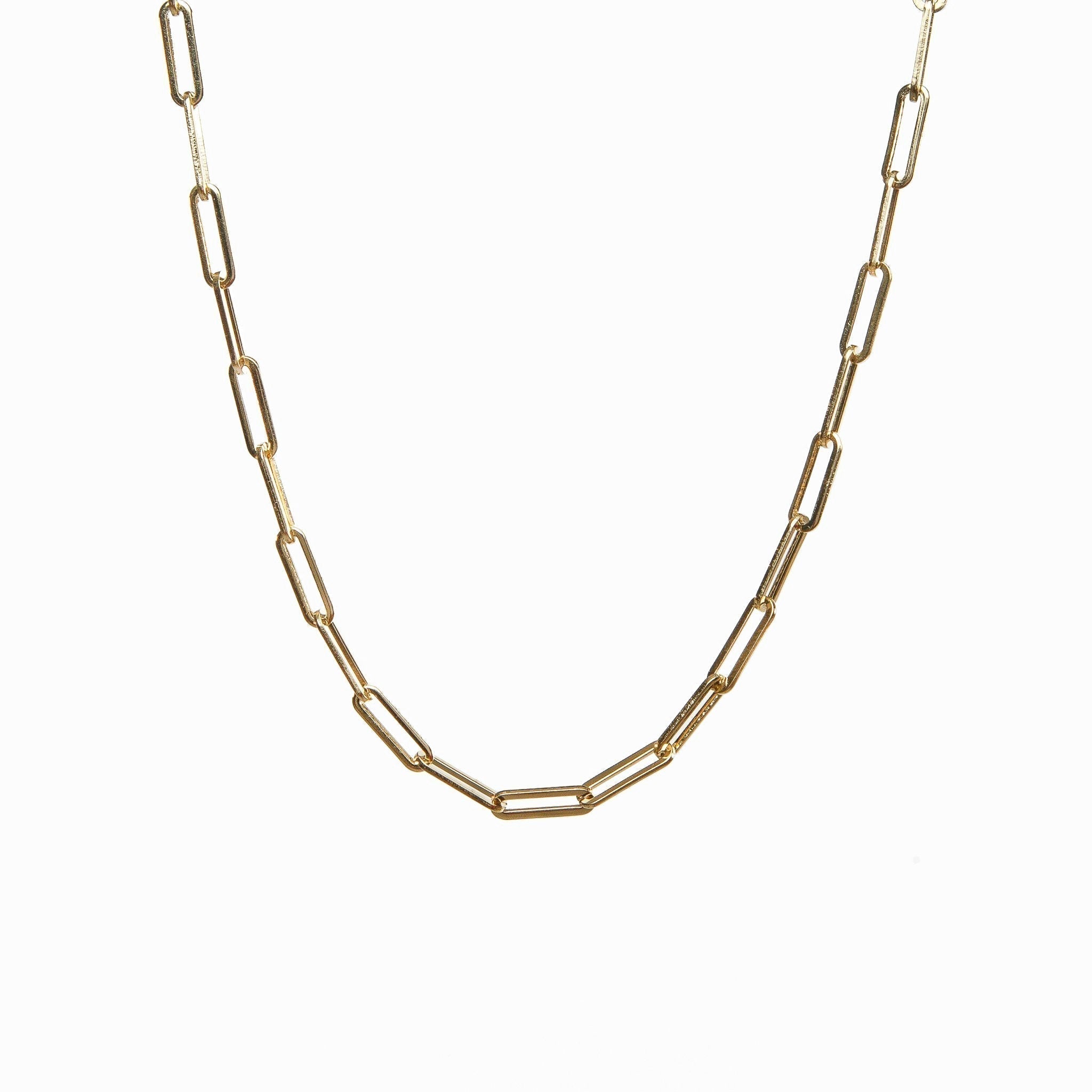 Collier Doré avec Clip
