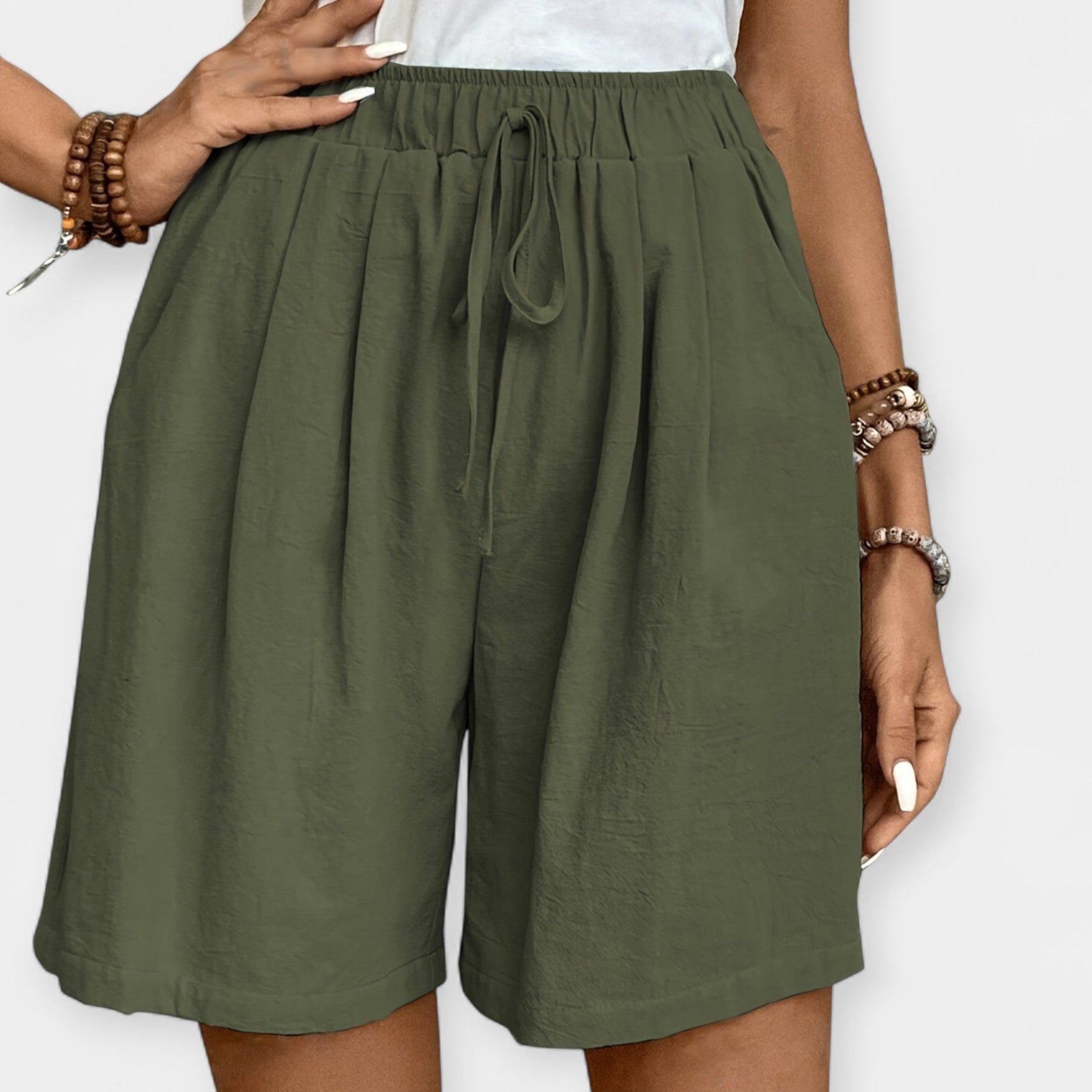 Pantalon Léger avec Brillance Subtile
