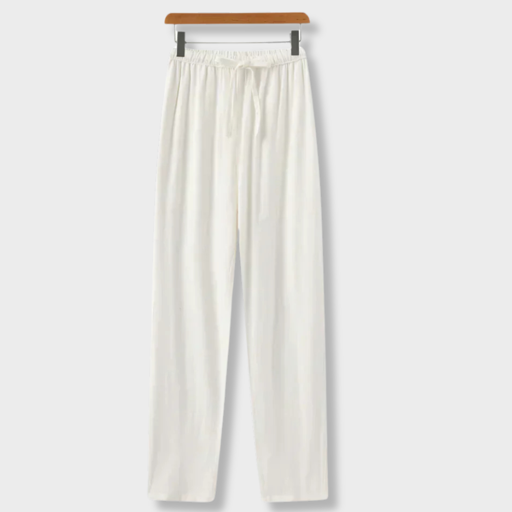 Pantalon en Lin Slim
