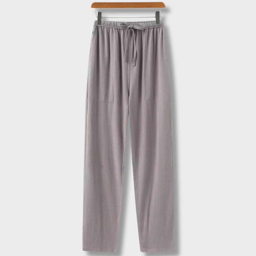 Pantalon en Lin Slim