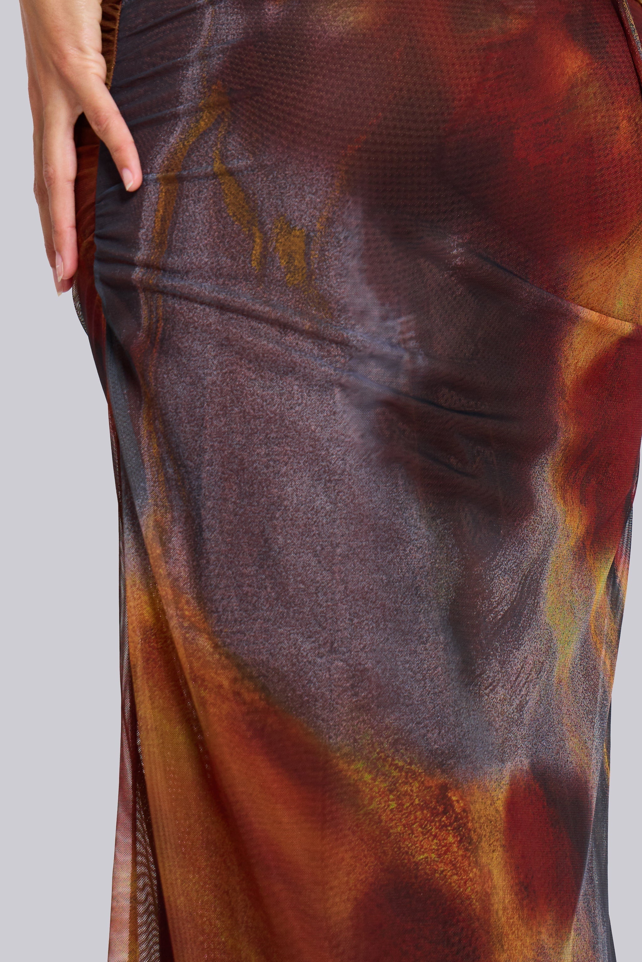 Robe Maxi Jungle Whiskey