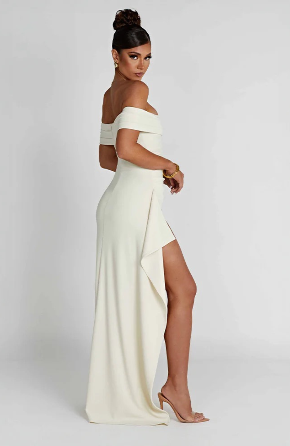 Robe Maxi Découpée