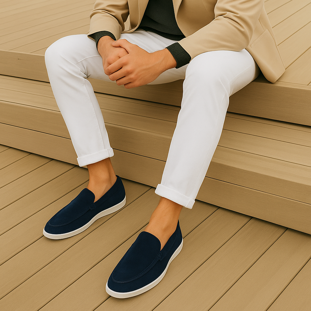 Lenoir™ | Mocassins Élégants en Daim