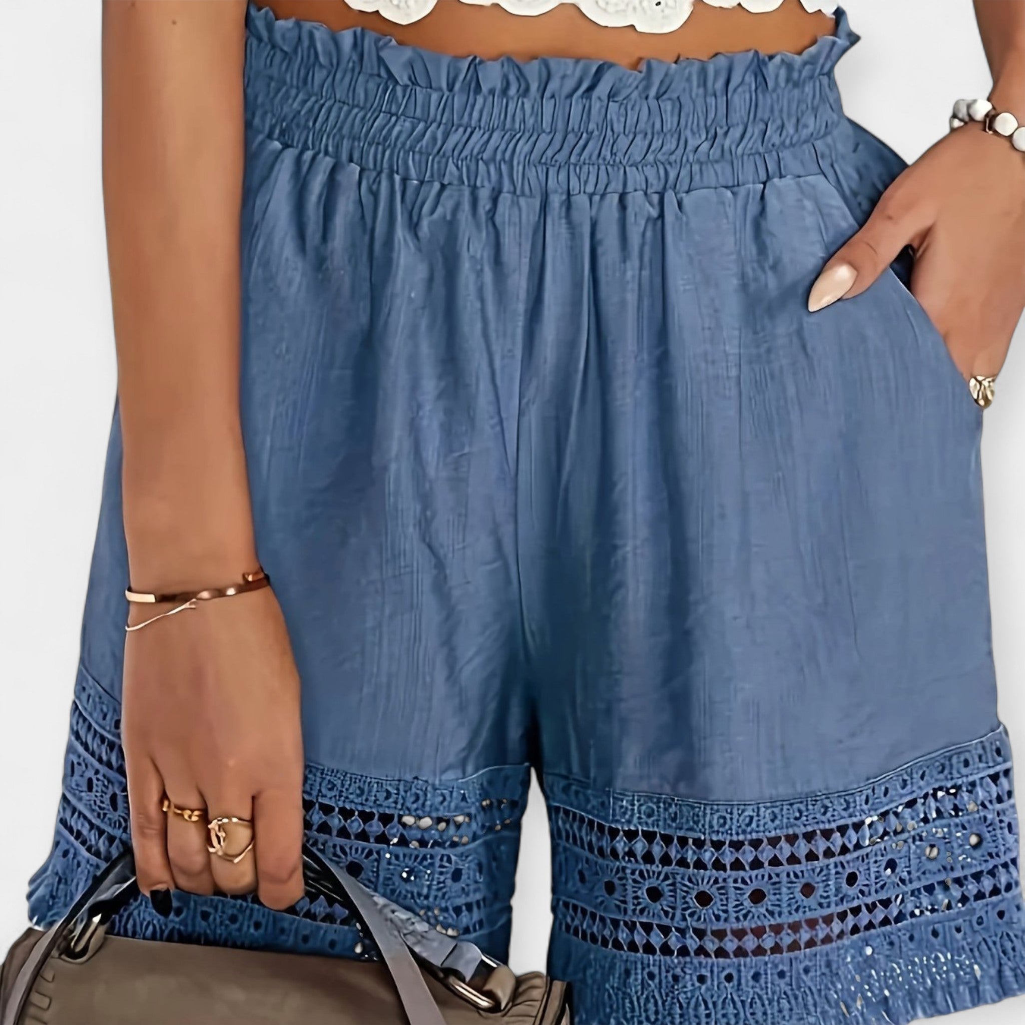 Shorts en Dentelle d'Été
