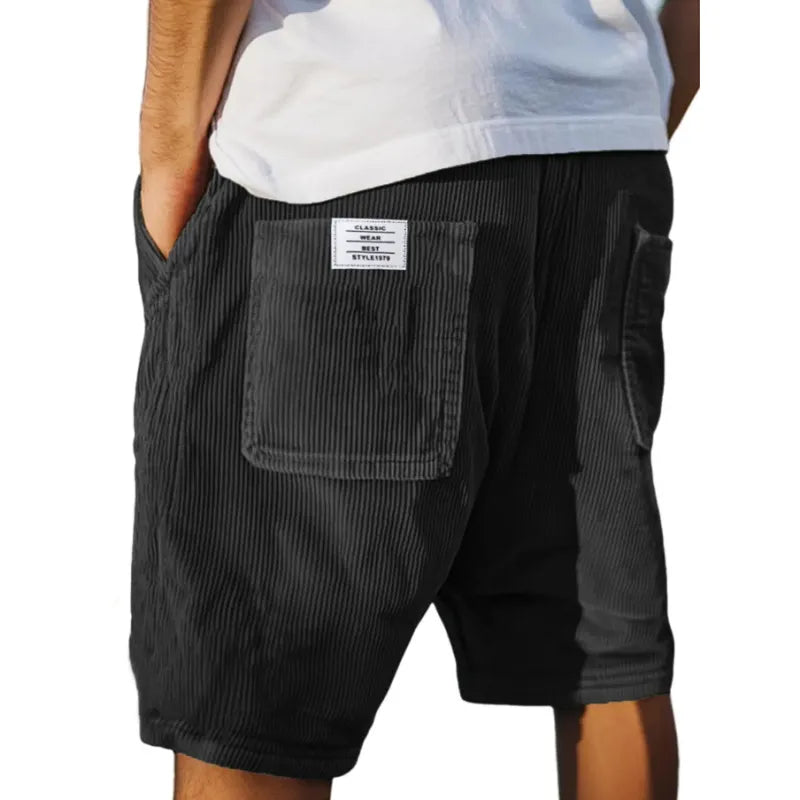 Short élégant en velours
