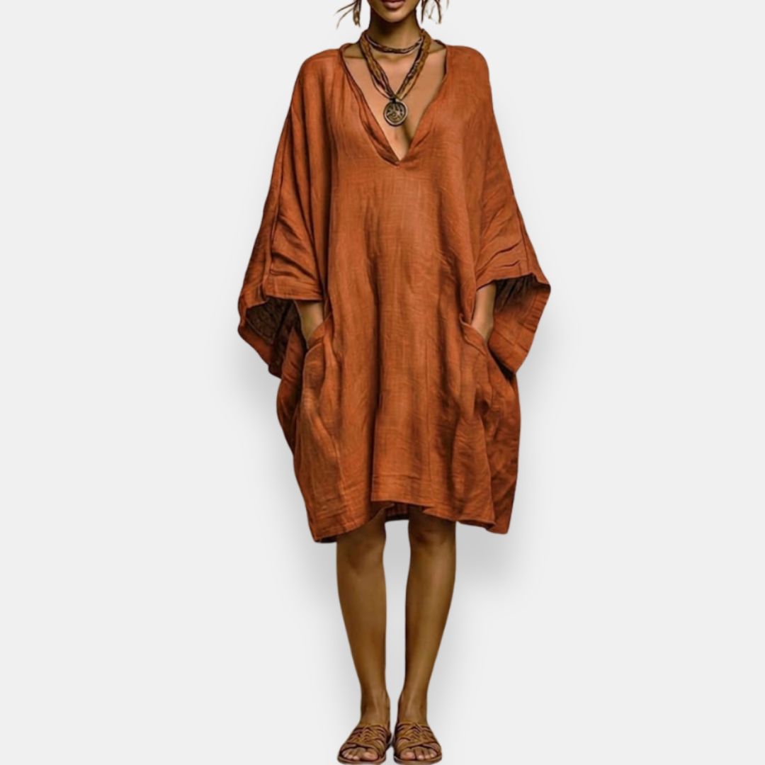 Robe Oversize Décolletée
