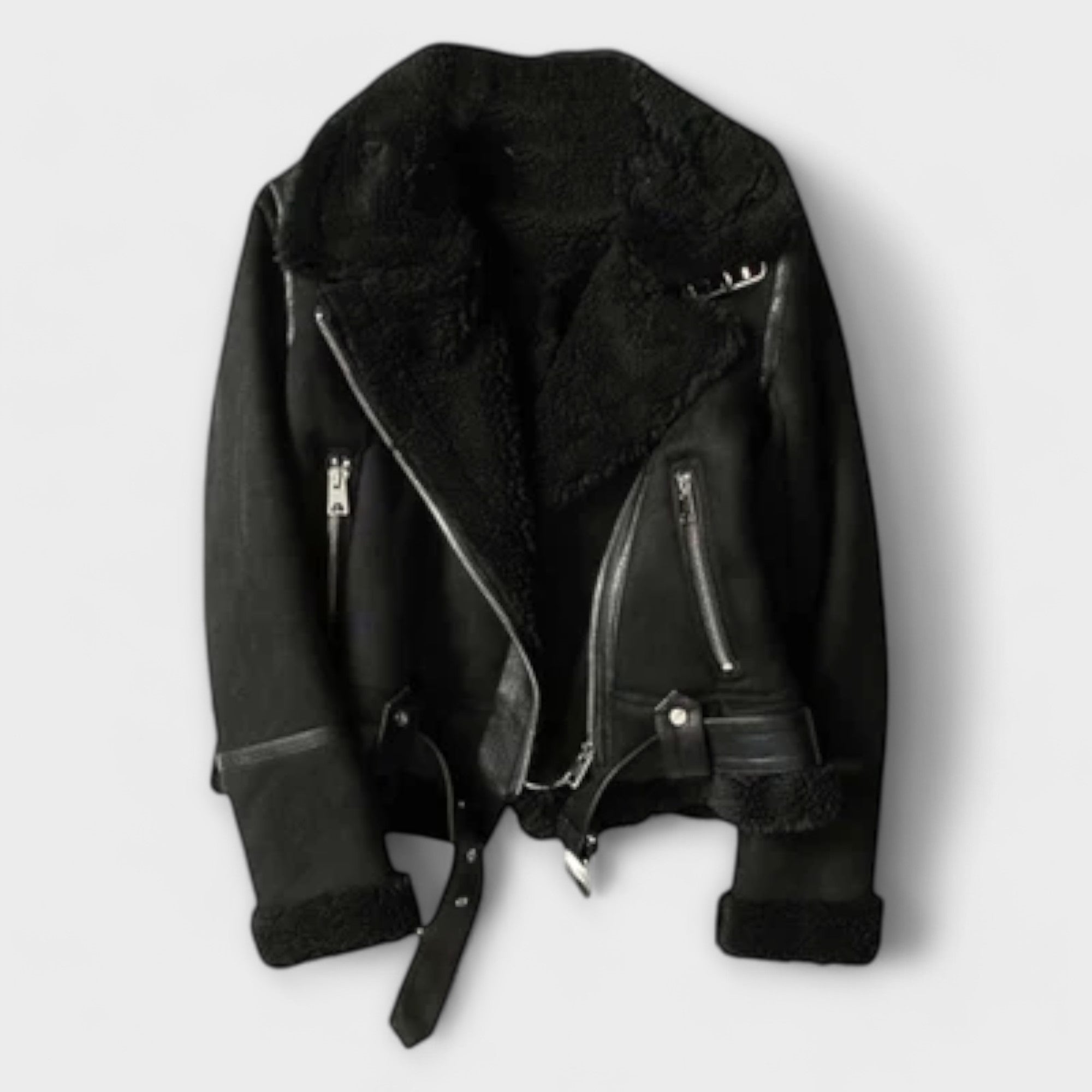Veste Pilote Aurora en Shearling