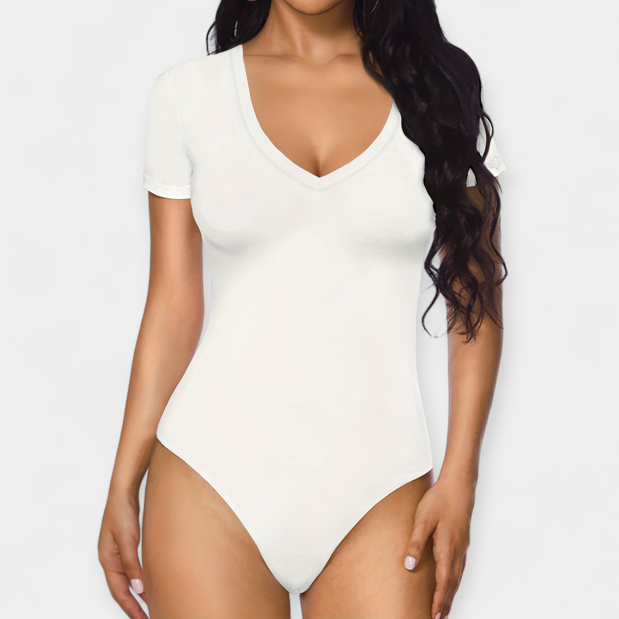 Corps léger avec décolleté en V
