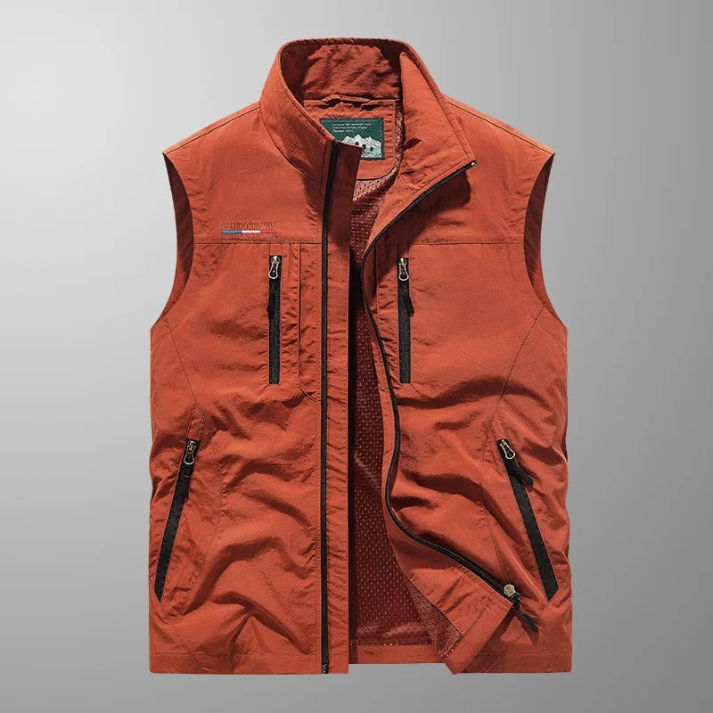 Gilet utilitaire respirant à multiples poches