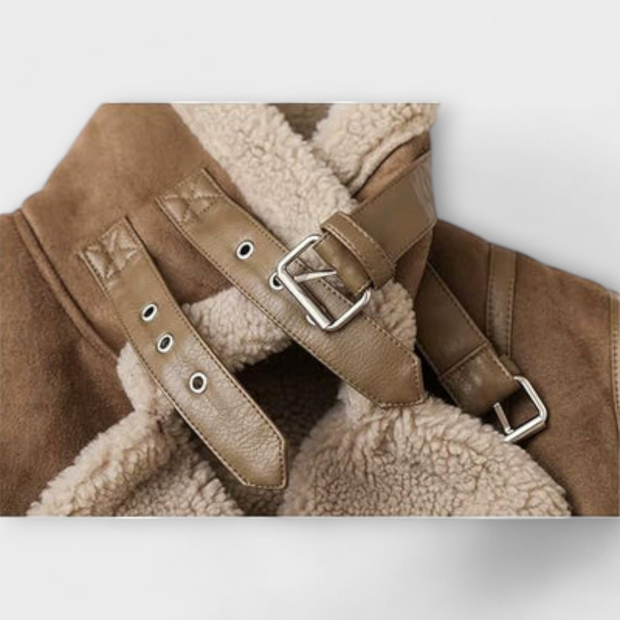 Veste Pilote Aurora en Shearling