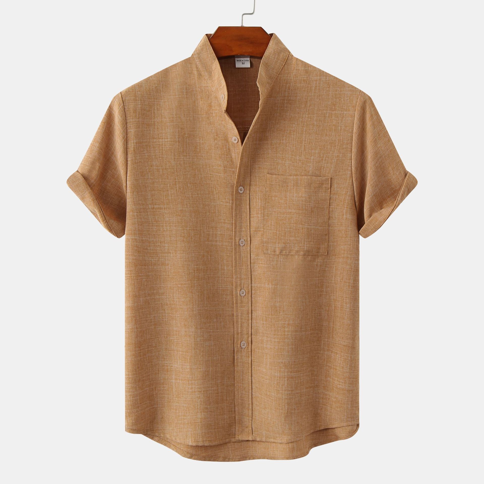 Chemise en Coton Doux avec Boutons