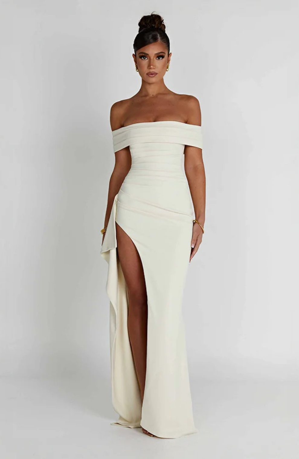 Robe Maxi Découpée