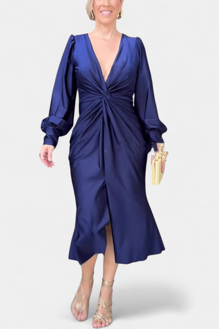Bodil | Robe V-Cou Intemporelle