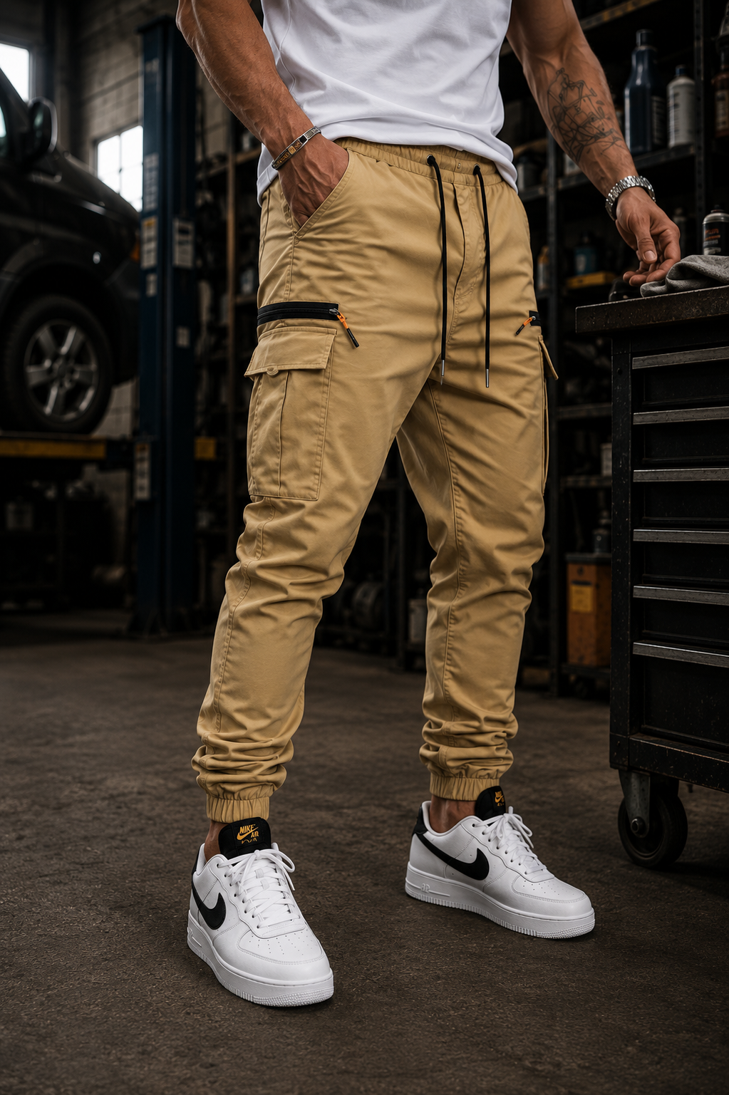 Beeckhoven™ | Pantalon Jogger Cargo Stretch pour Hommes