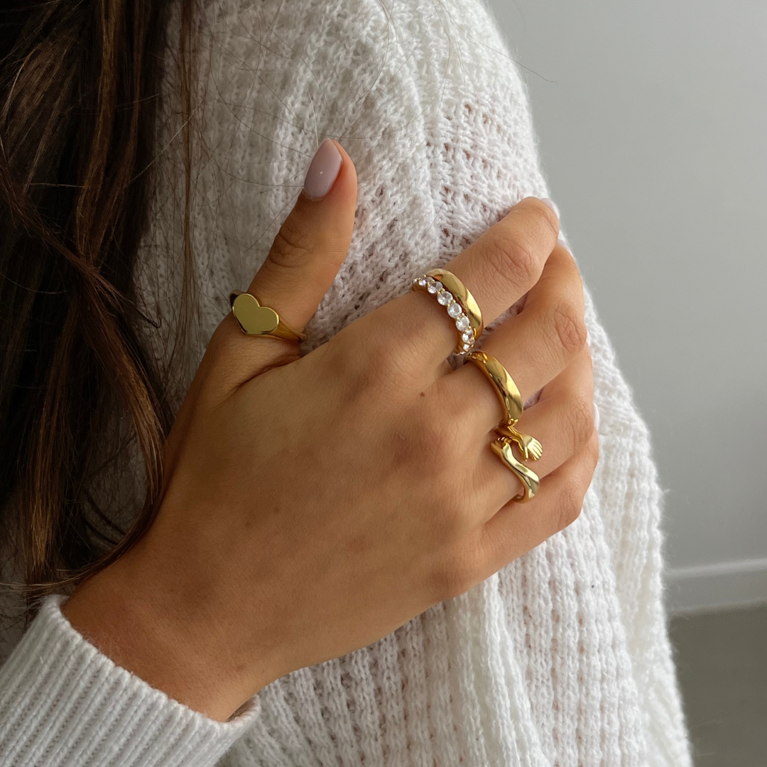 Anneaux Huggie Élégants