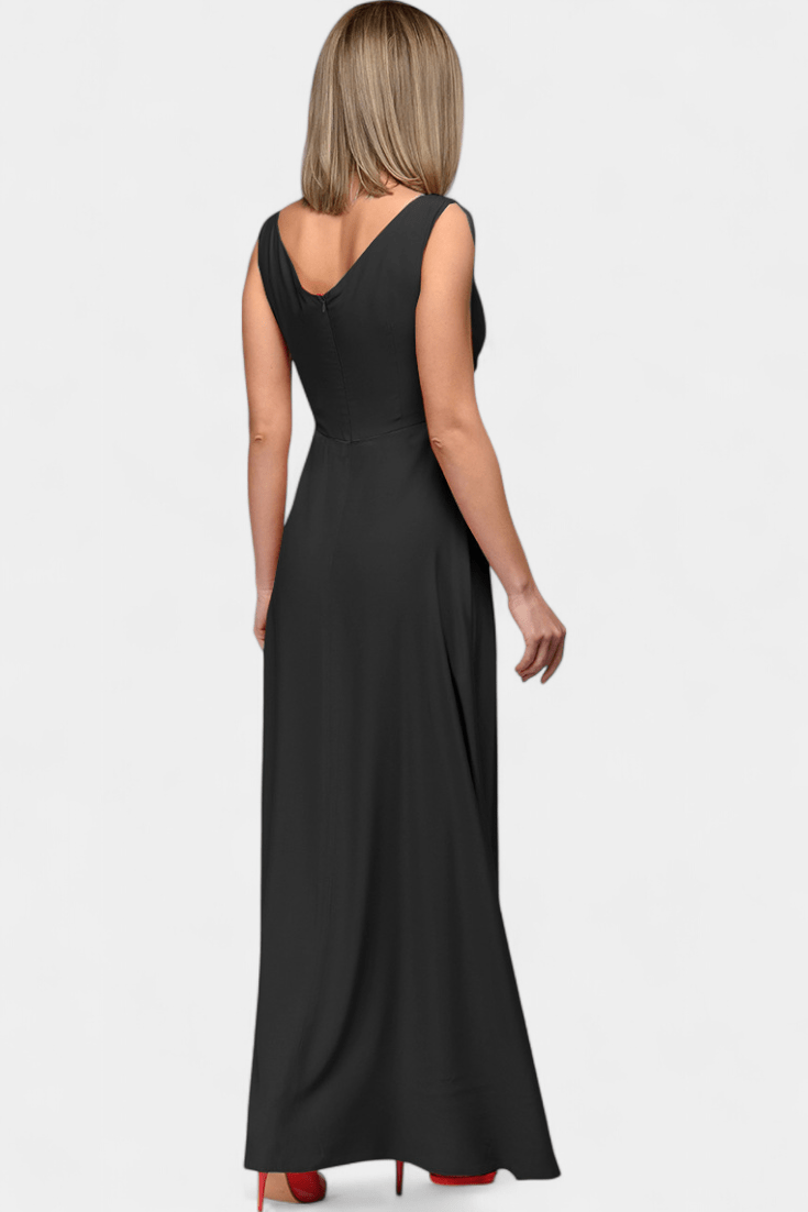 Gris | Robe Plissée