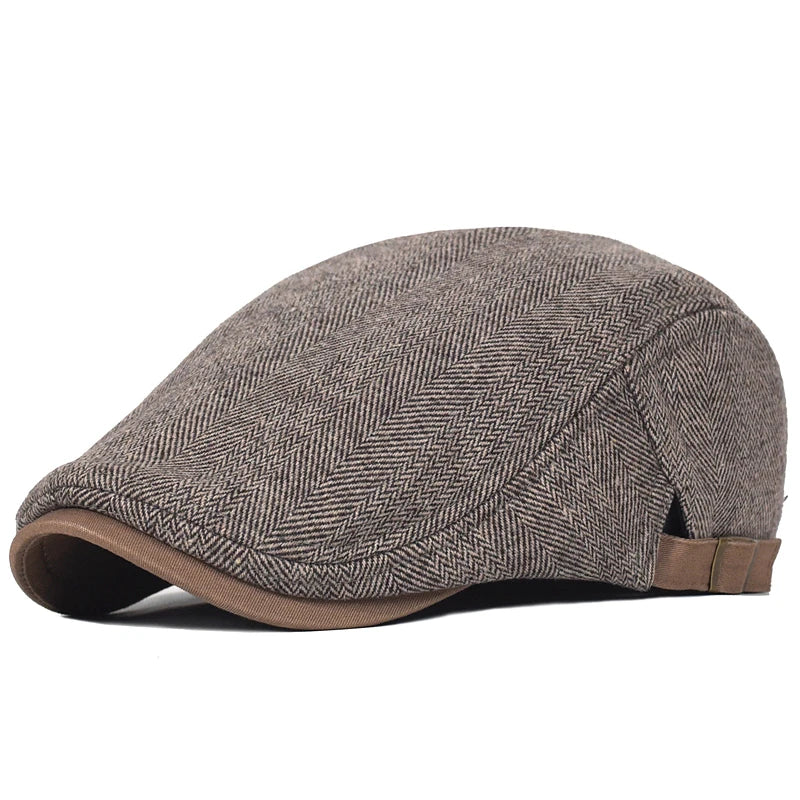 Bloom™ | Casquette Moderne pour Homme avec Motif en Chevron