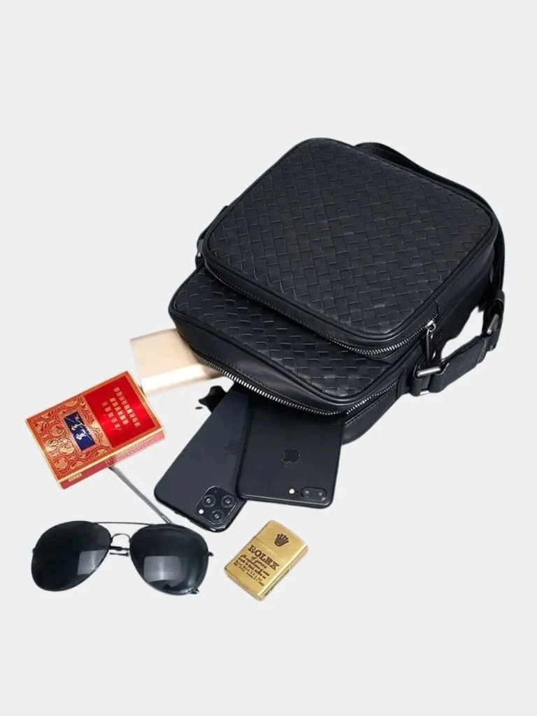 Lucio™ | Sac à Bandoulière Tissé Heritage