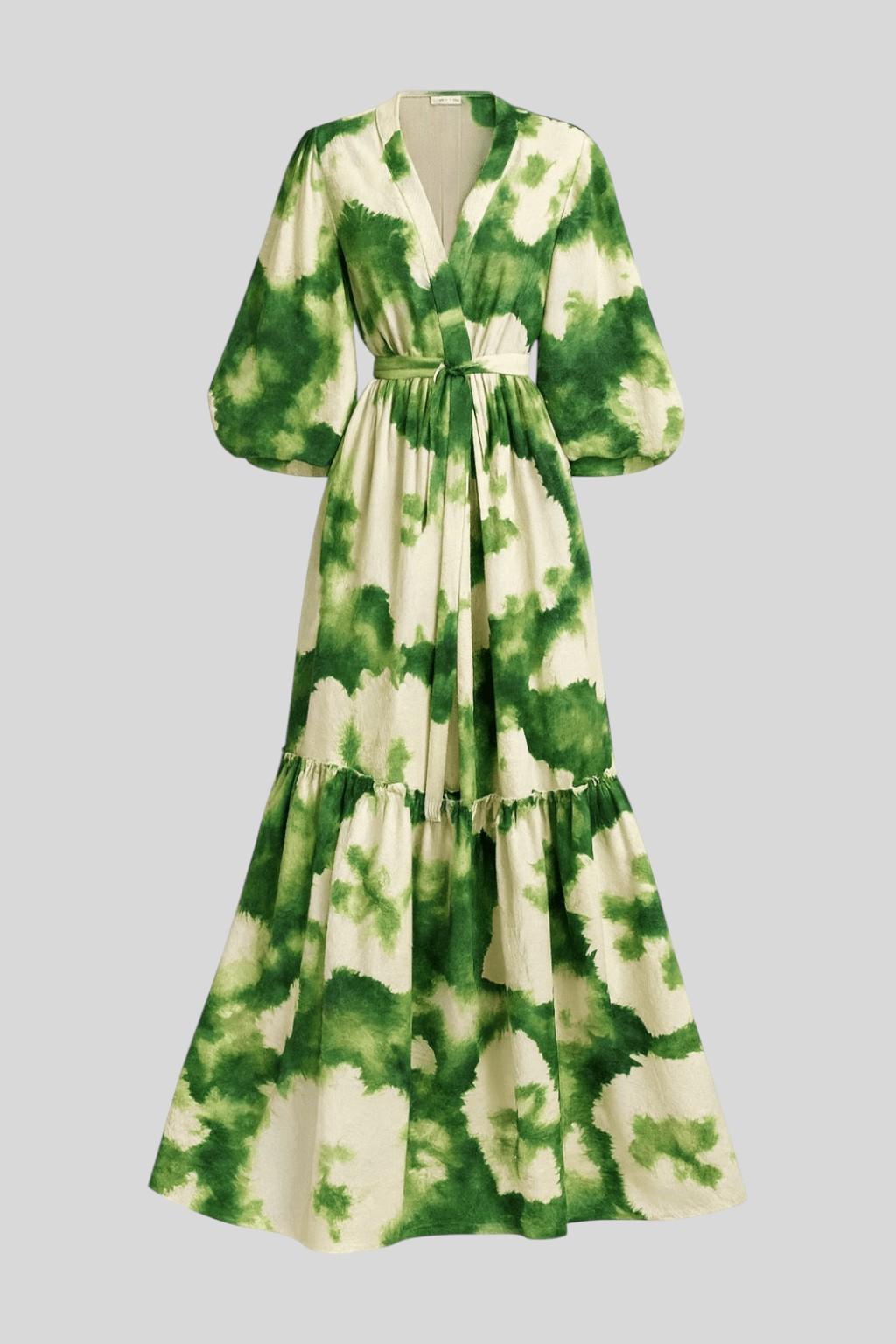 Luna | Robe Maxi à Fleurs