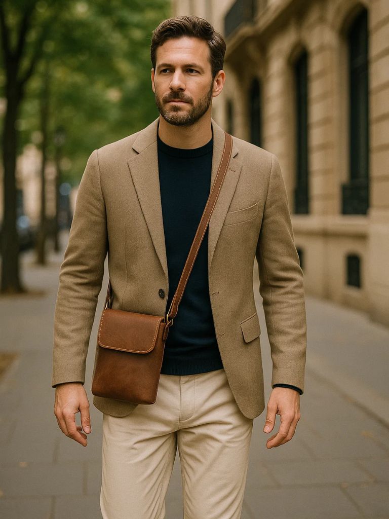 Mikkel™ | Mini Sac à Bandoulière en Cuir