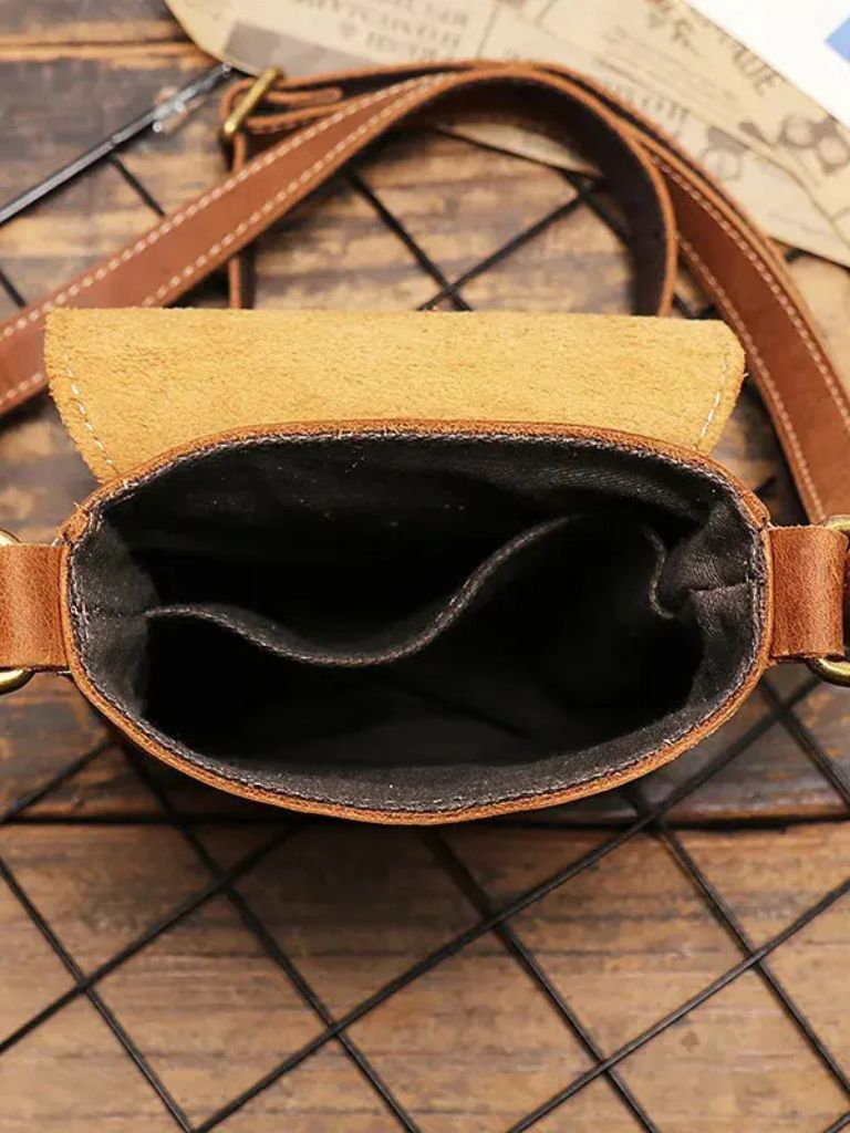 Mikkel™ | Mini Sac à Bandoulière en Cuir