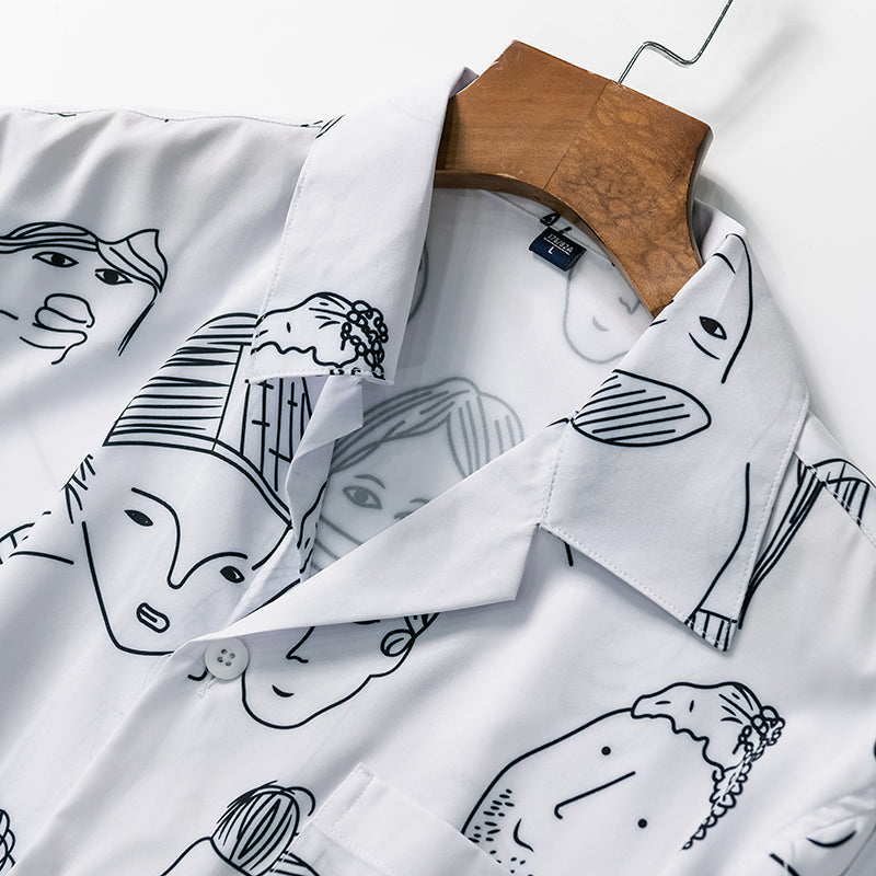 CHEMISE ÉTÉ CUBAINE POUR LES HOMMES