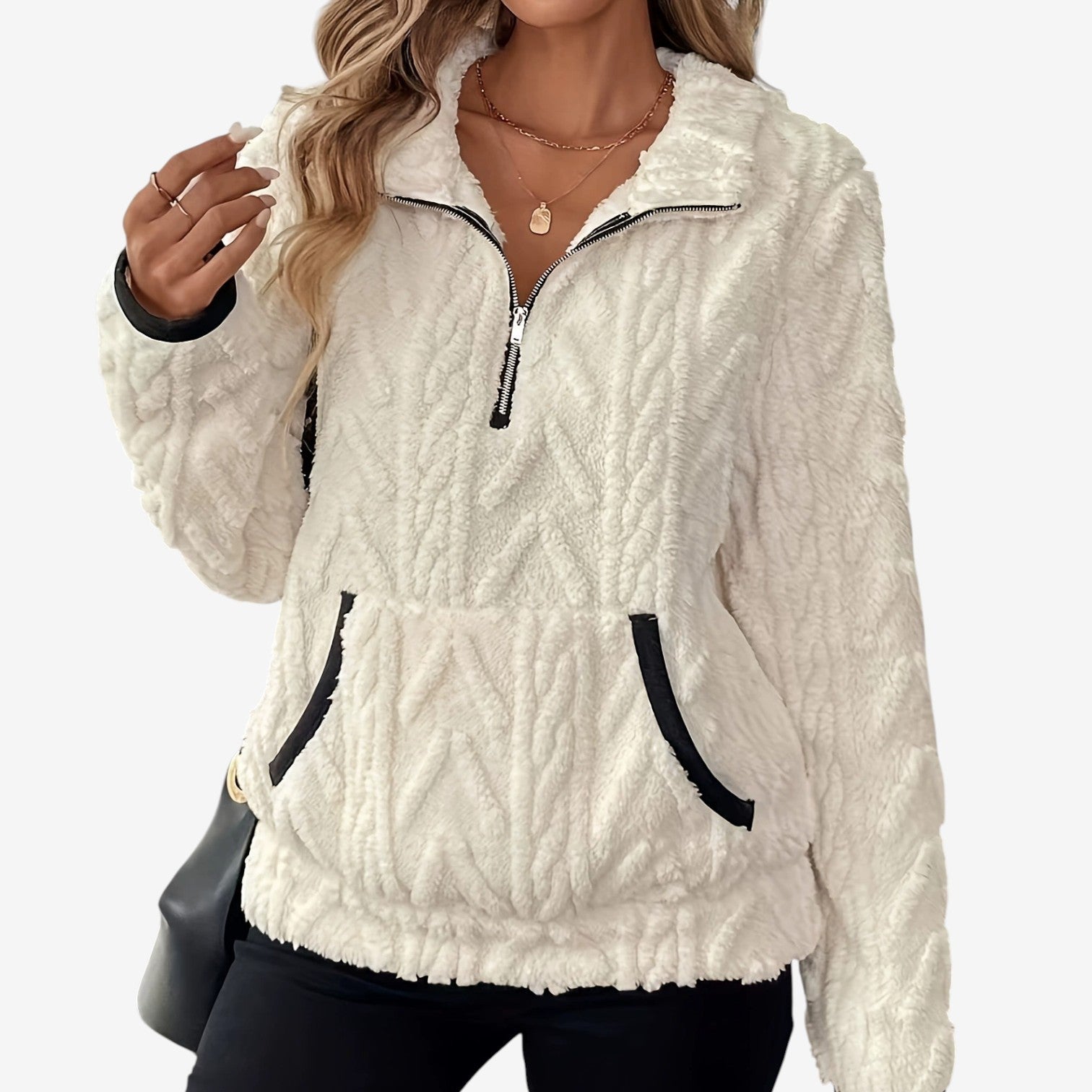 Annie™ Gilet Douillet avec Fermeture Éclair