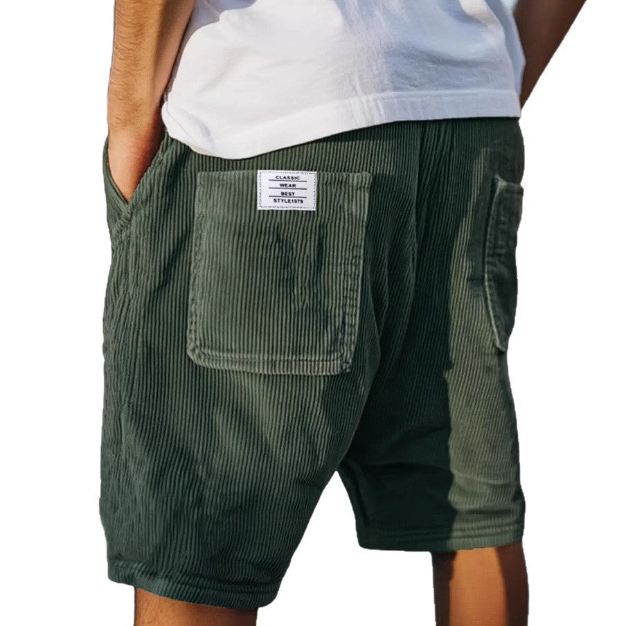 Short élégant en velours