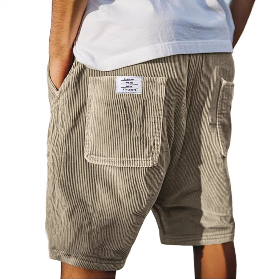 Short élégant en velours