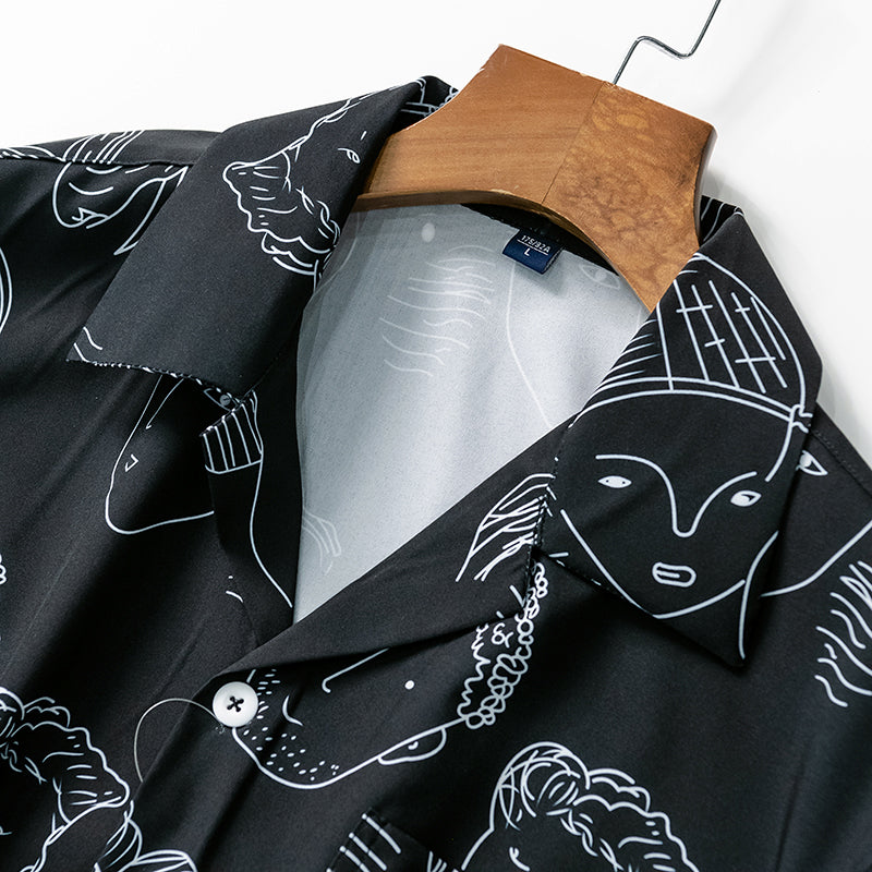 CHEMISE ÉTÉ CUBAINE POUR LES HOMMES