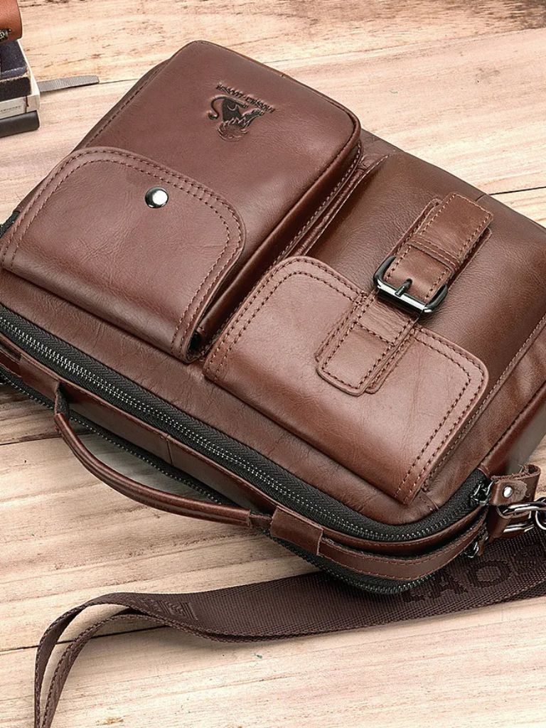 Oliver™ | Sac à Bandoulière Carré Rétro
