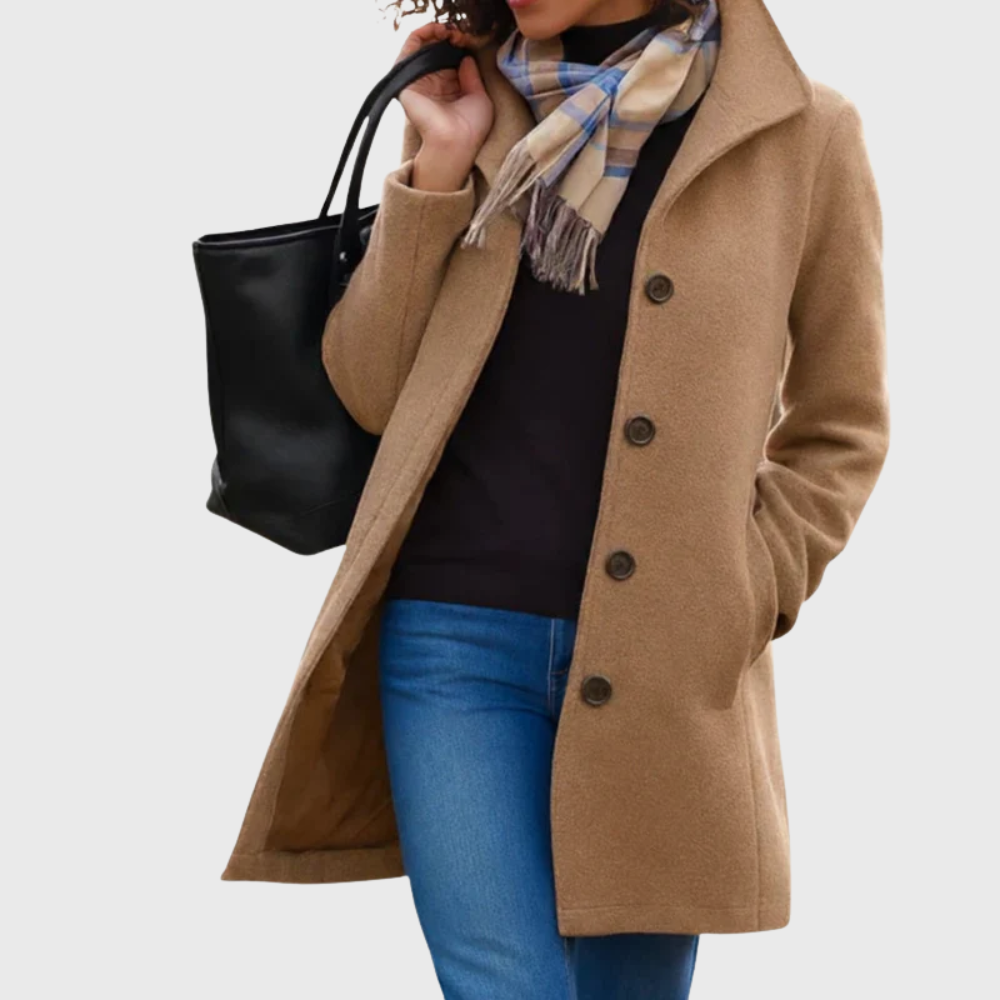 Elmsworth | Manteau Long Flatteur