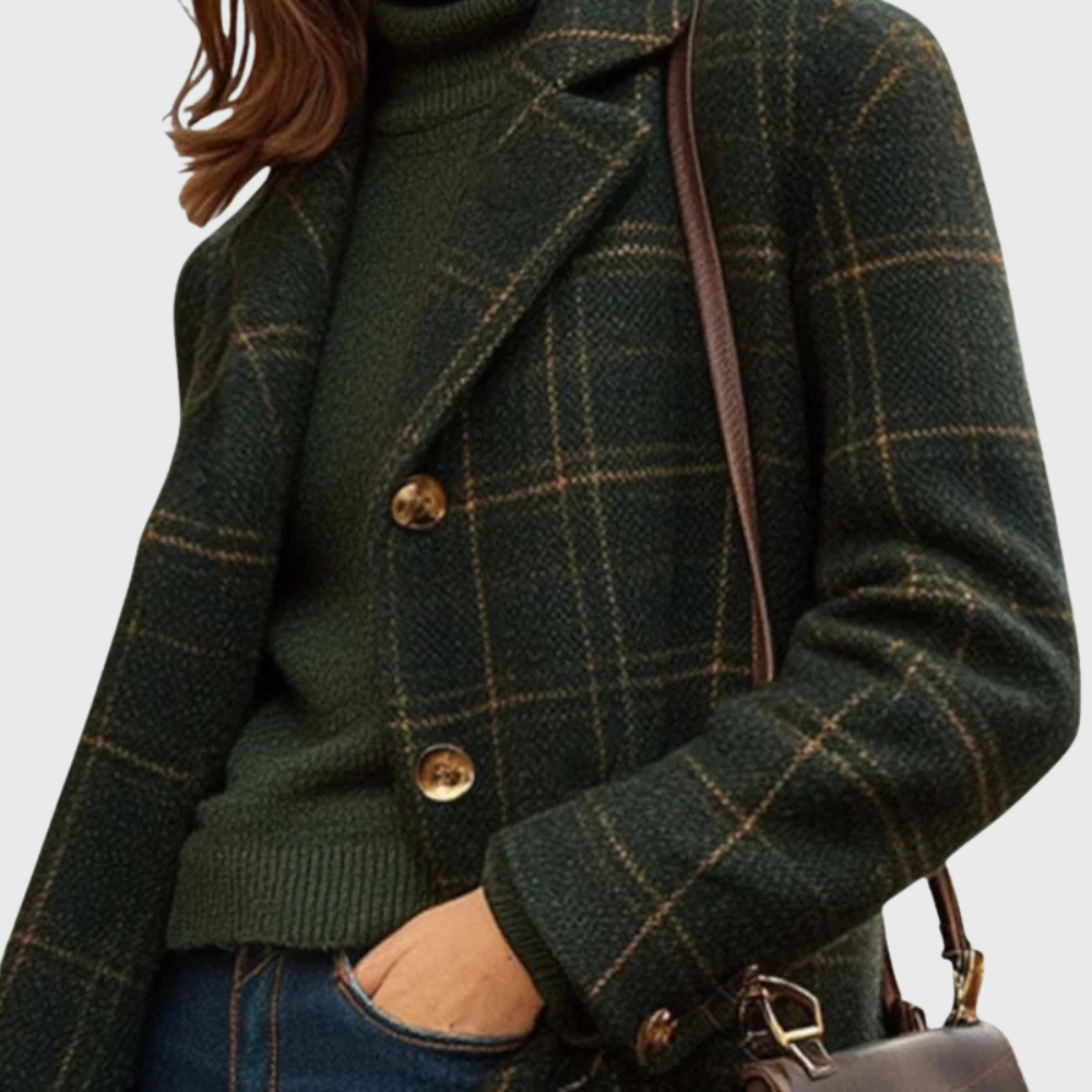 Marwell | Manteau en mélange de laine chaud