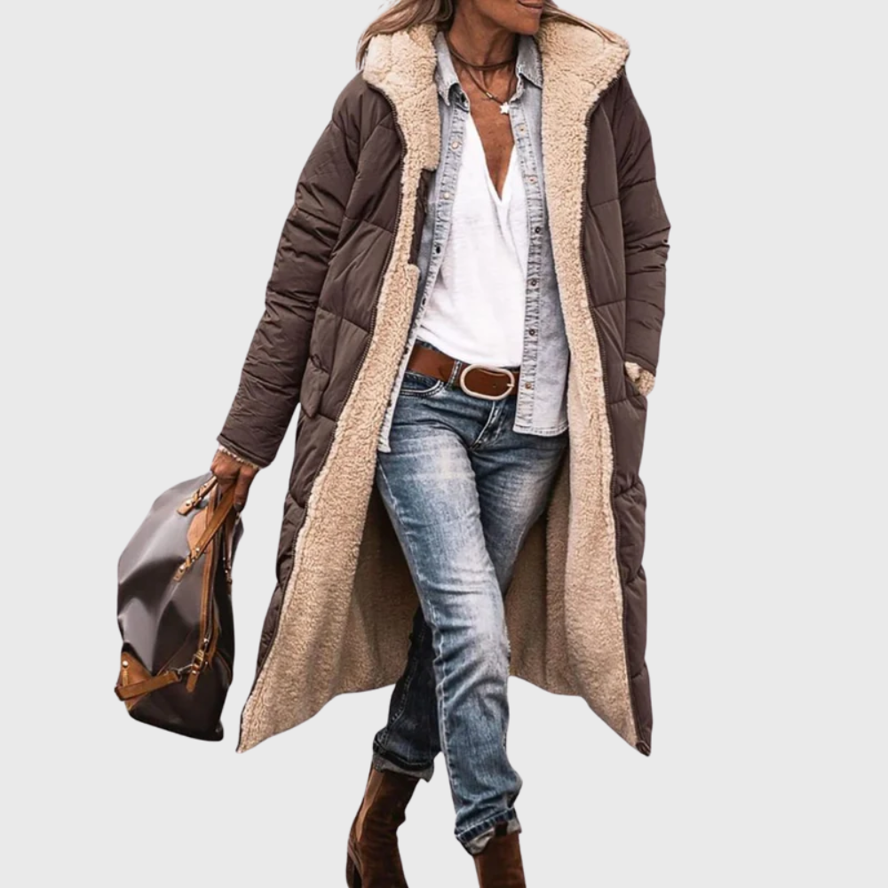 Fairford | Veste Puffer Réversible Doublée en Laine
