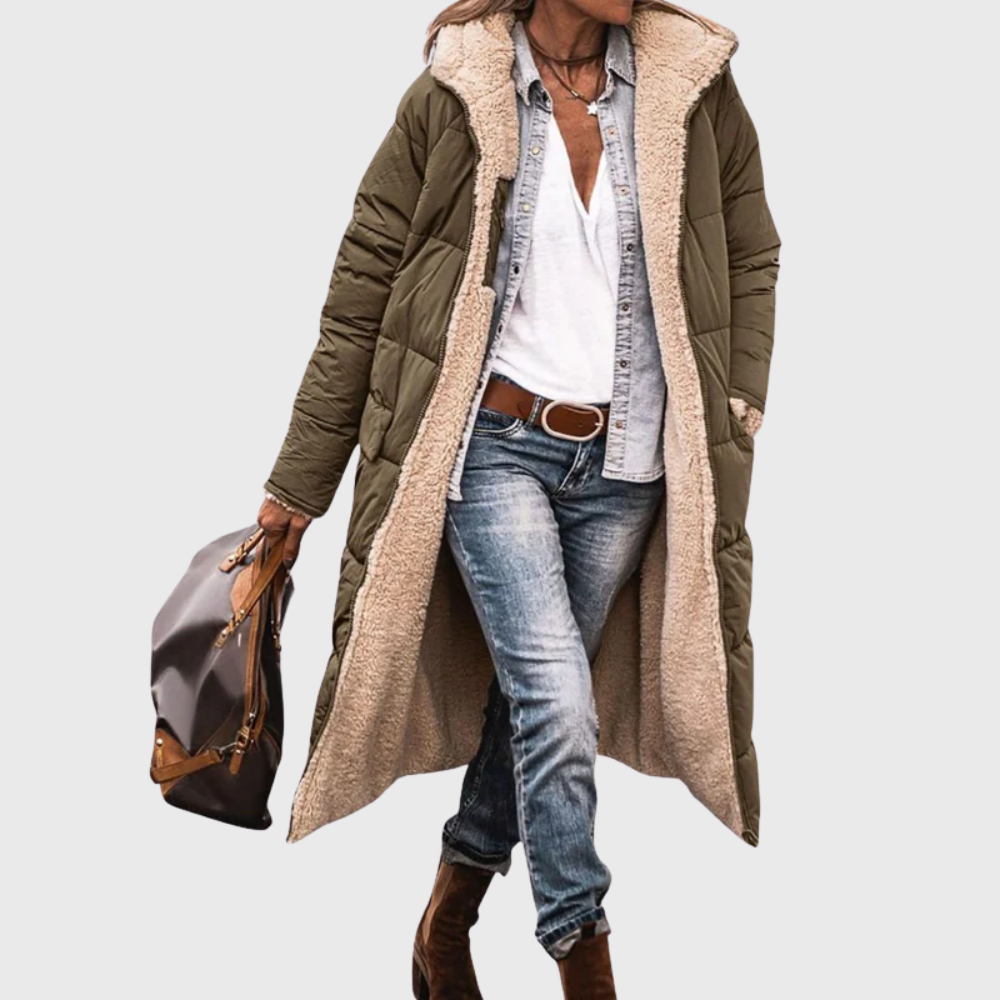 Fairford | Veste Puffer Réversible Doublée en Laine