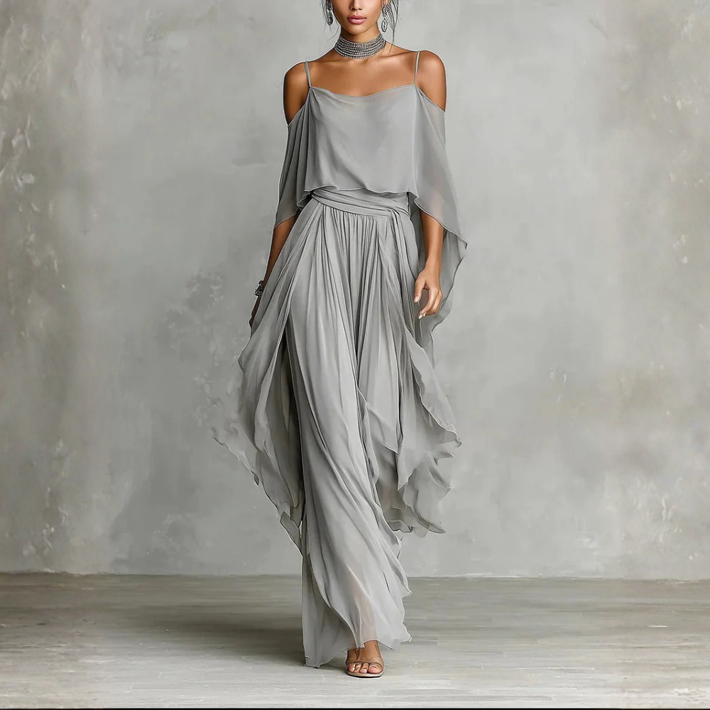 Isabela | Ensemble Fluide Gris