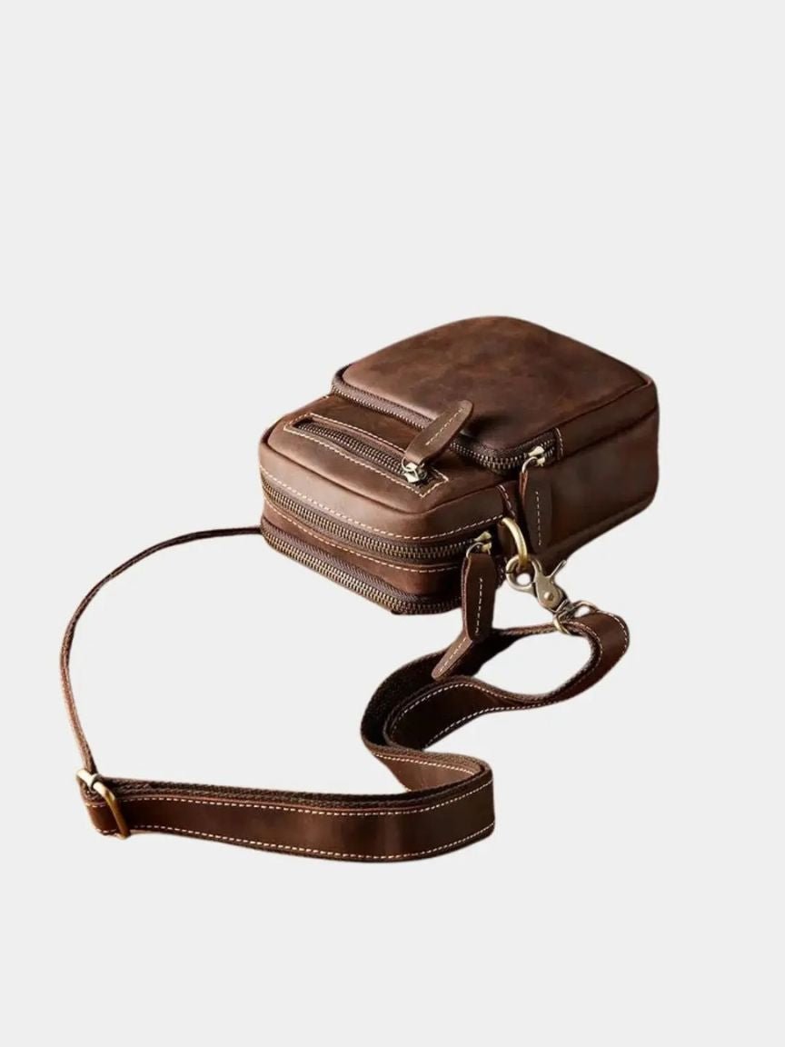 Rene™ | Sac à Bandoulière en Cuir Rétro