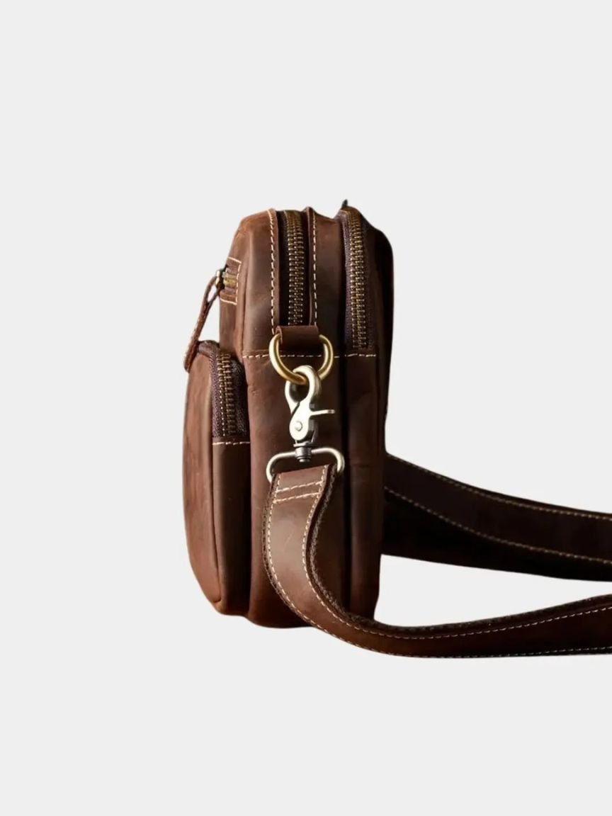 Rene™ | Sac à Bandoulière en Cuir Rétro