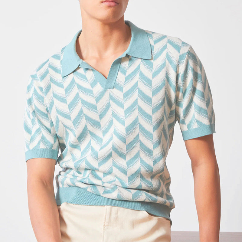Polo col en V