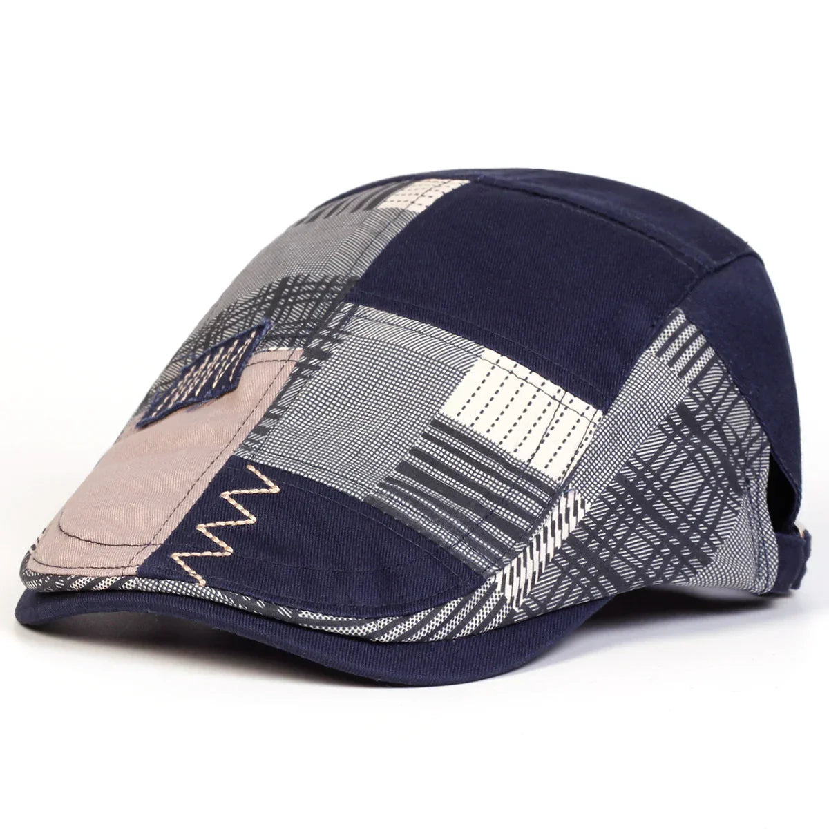 Bloom™ | Casquette en Velours Patchwork pour Homme
