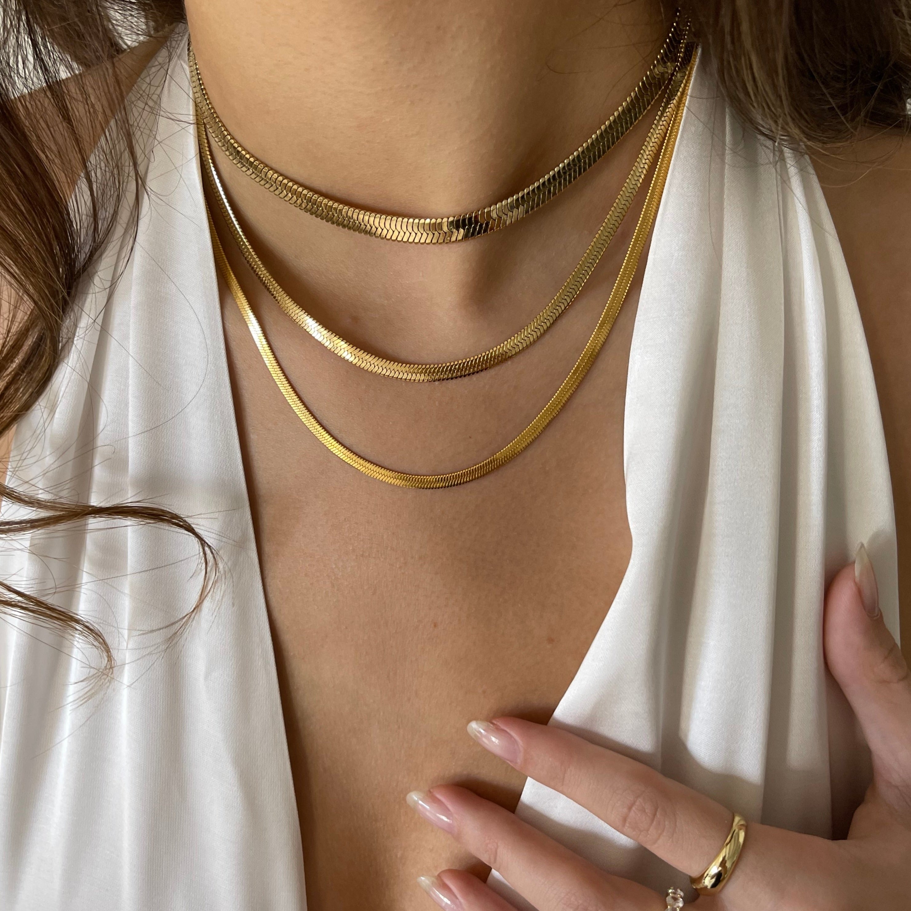 Chaîne de Serpent Brillante