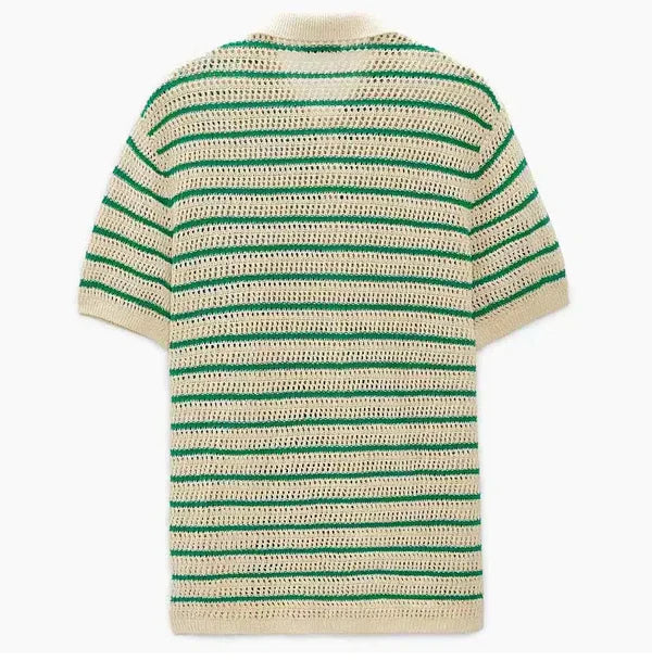 Marbella - Chemise en tricot Knop-Up