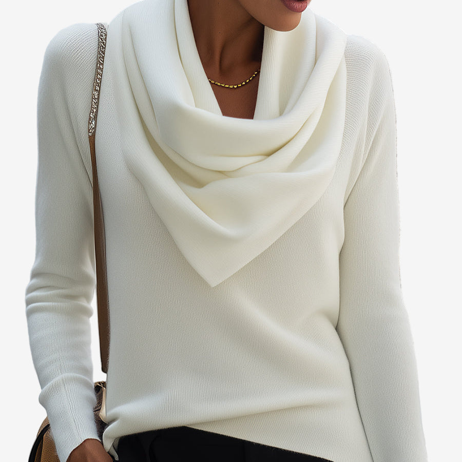 Pull Col Drapé Patricia™