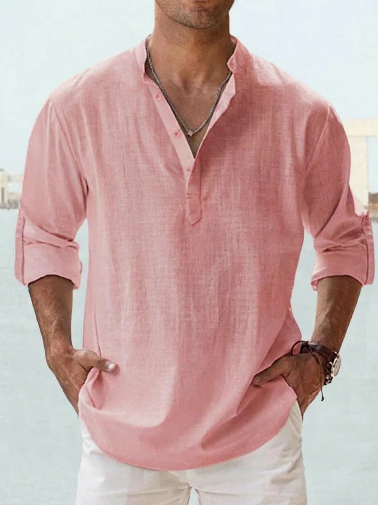 Chemise respirante en lin