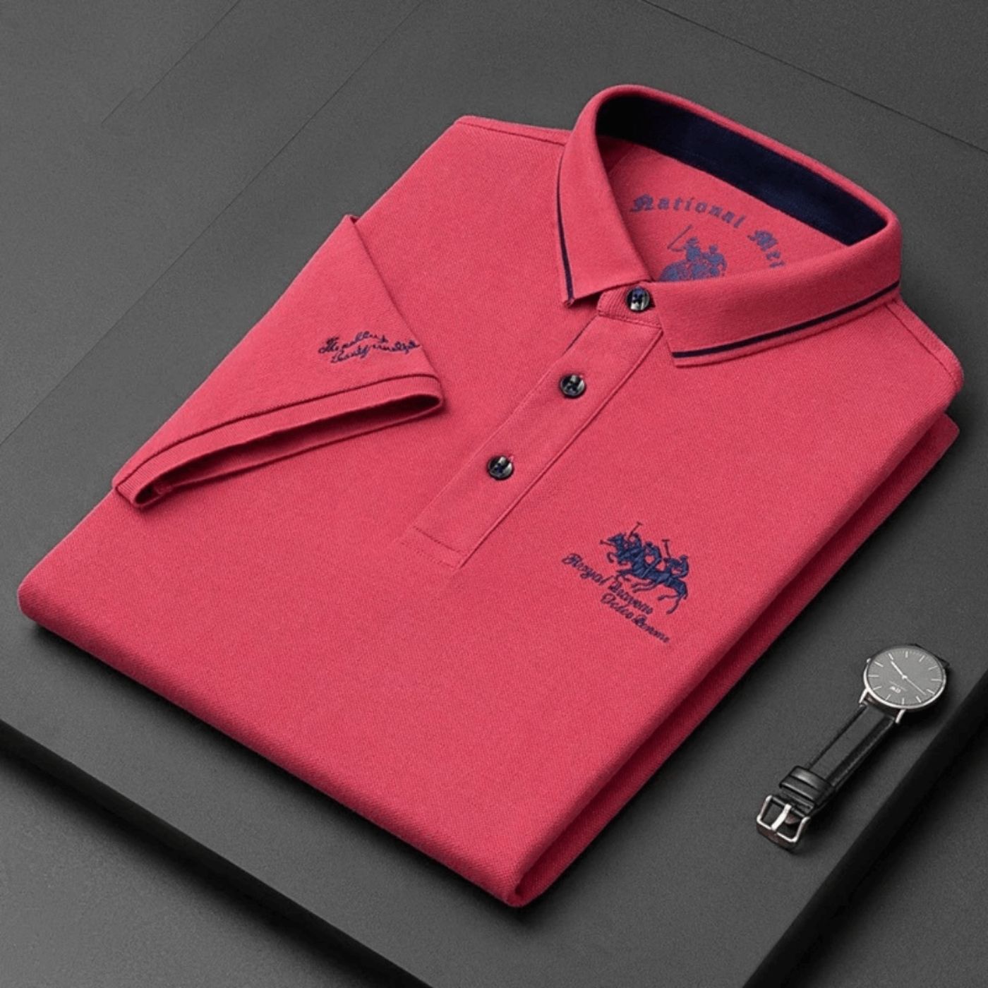 Polo homme confortable (OFFRE TEMPORAIRE : 1 ACHETÉ = 1 OFFERT !)