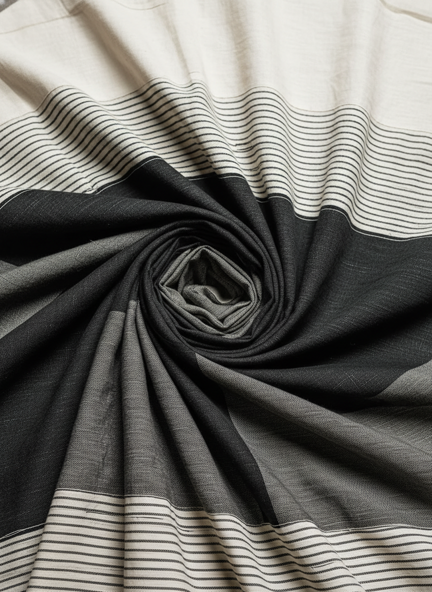 Robe longue rayée sans manches