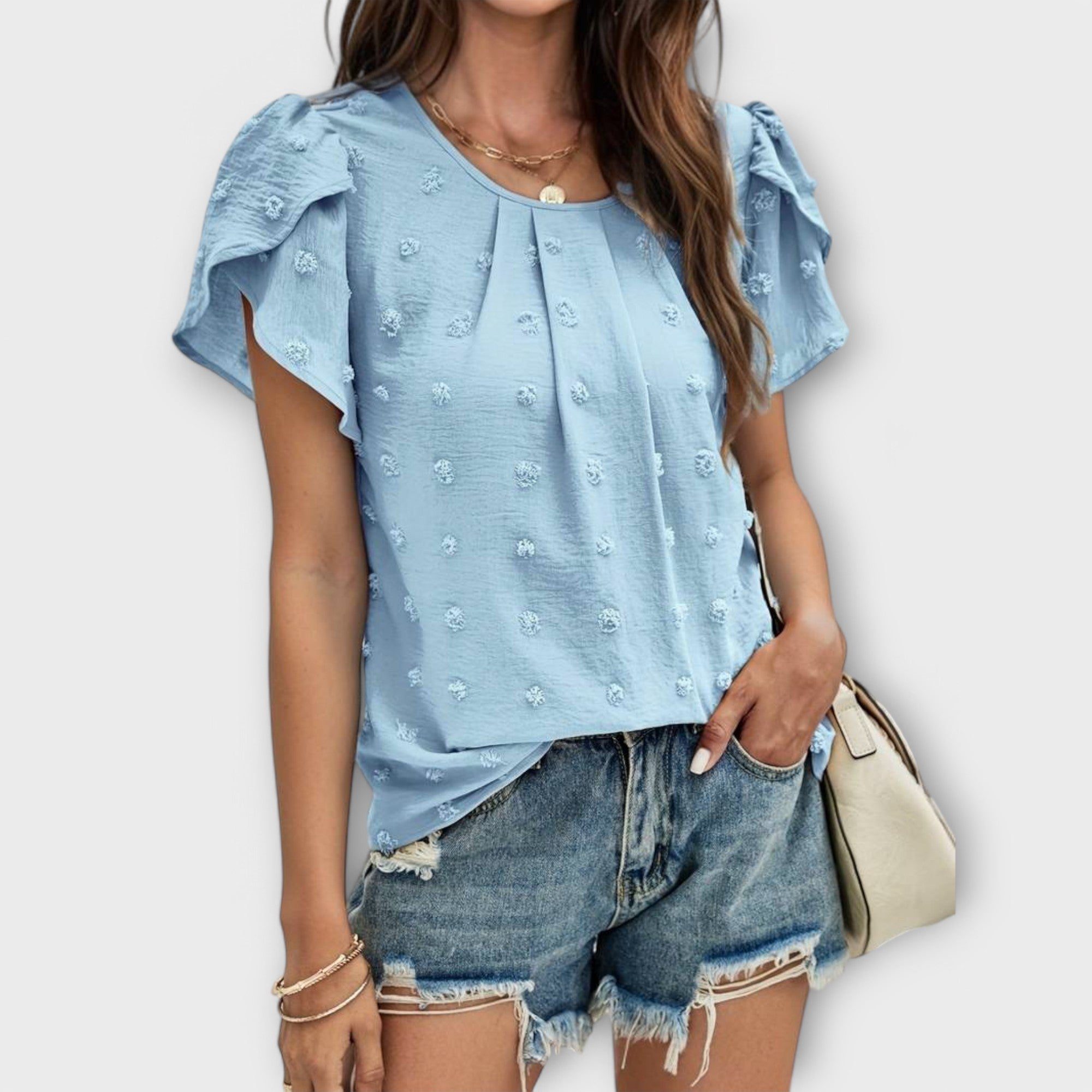 Charlotte - blusa de puntos